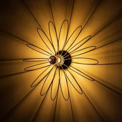 Hemdem 707-A væglampe, spotlight-design, sort