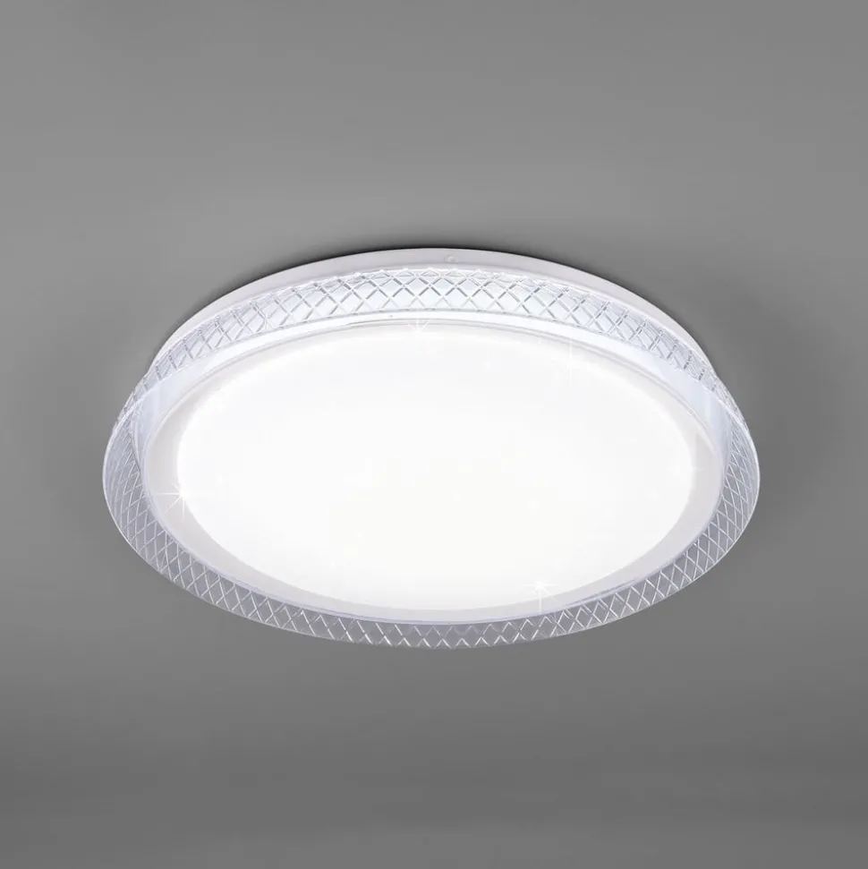 Heracles LED-loftlampe, tunable white, Ø 38 cm