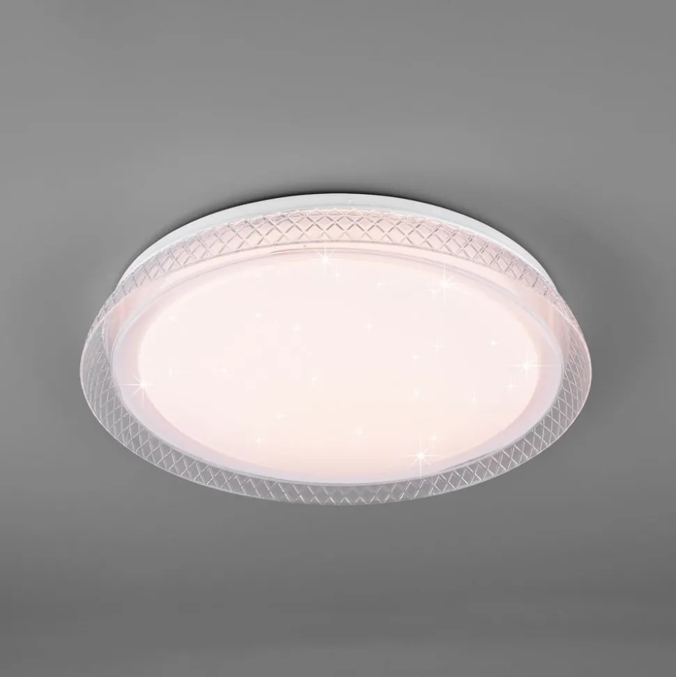 Heracles LED-loftlampe, tunable white, Ø 38 cm