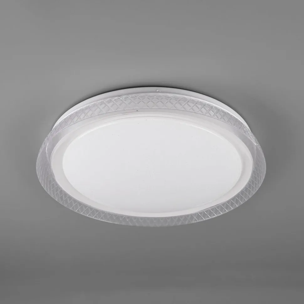 Heracles LED-loftlampe, tunable white, Ø 38 cm