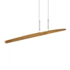 HerzBlut Arco LED-hængelampe olieret eg 170 cm