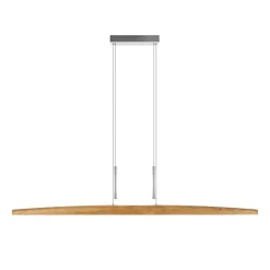 HerzBlut Arco LED-hængelampe olieret eg 170 cm