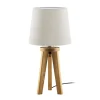 HerzBlut Elli bordlampe, knasteg oliebeh./creme