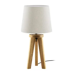 HerzBlut Elli bordlampe, knasteg oliebeh./creme