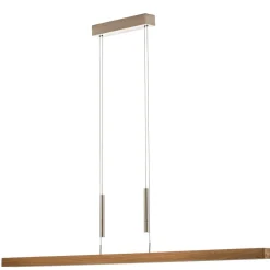 HerzBlut Leonora hængelampe Up&Down, 160 cm, natur