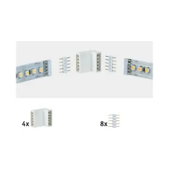 Hjørneforbinder til strip Max LED