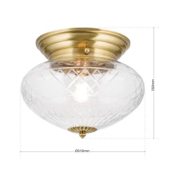 Håndsleben ENNA loftlampe Ø 31 cm