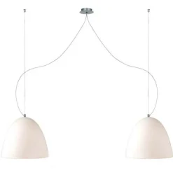 Hængelampe BELL 21 cm, sandfarvet, med 2 lyskilde