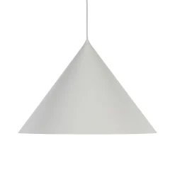 Hængelampe Cono, 1 lyskilde, Ø 50 cm, beige, E27
