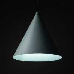 Hængelampe Cono, 1 lyskilde, Ø 25 cm, mint, E27