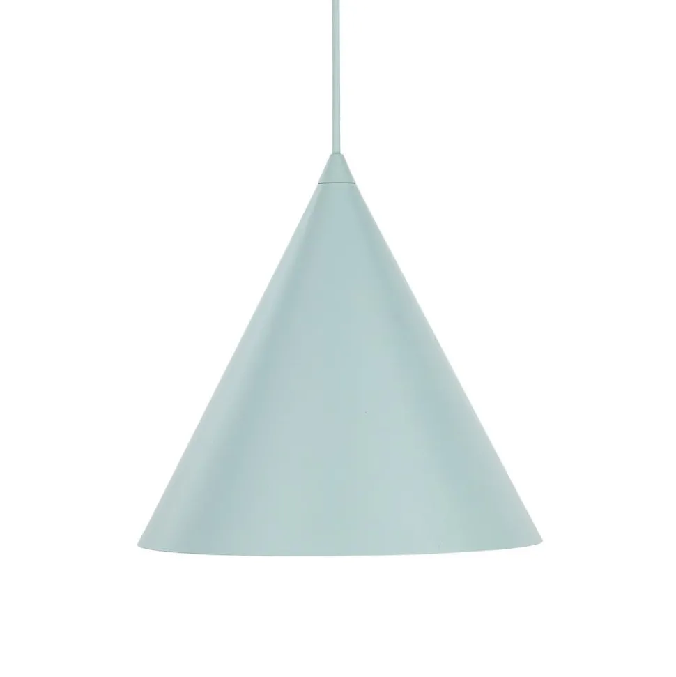 Hængelampe Cono, 1 lyskilde, Ø 25 cm, mint, E27