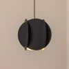 Hængelampe Corner, sort, 25 x 25 cm, metal, E27