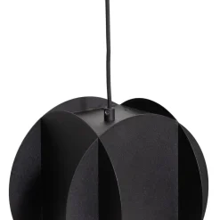 Hængelampe Corner, sort, 25 x 25 cm, metal, E27