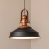 Hængelampe Craft, sort, metal, Ø 41 cm, E27