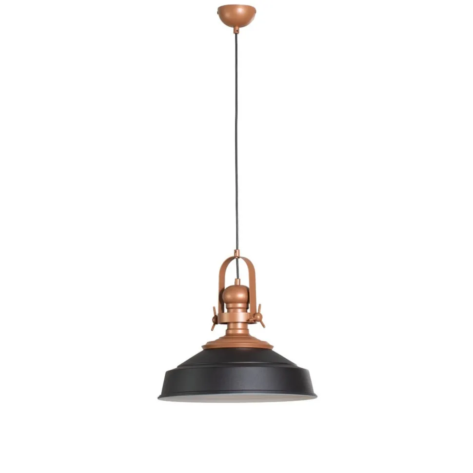 Hængelampe Craft, sort, metal, Ø 41 cm, E27