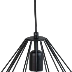 Hængelampe Diamond, sort, metal, Ø 37 cm, E27
