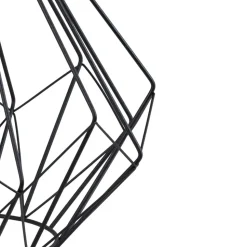Hængelampe Diamond, sort, metal, Ø 37 cm, E27