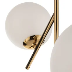 Hængelampe Dione, 2 lyskilder, guld