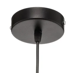 Hængelampe Duo, turkis/guld, Ø40cm, 1 lyskilde