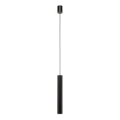 Hængelampe Eye, 1 lyskilde, sort, skærmhøjde 40 cm
