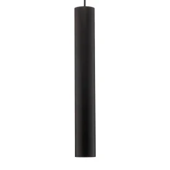 Hængelampe Eye, 1 lyskilde, sort, skærmhøjde 40 cm