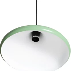 Hængelampe Eysan, mintgrøn, metal, Ø 35 cm, E27