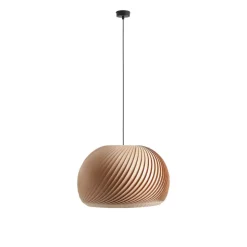 Hængelampe Janne, bøgetræ, Ø 53 cm, E27