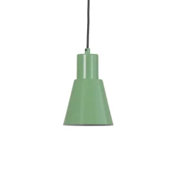 Hængelampe Konikkem, mintgrøn, metal, Ø 14 cm, E27
