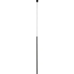 Hængelampe Laser 1 lyskilde, sort, skærm 100 cm