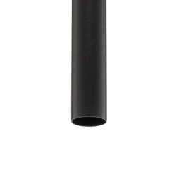 Hængelampe Laser 1 lyskilde, sort, skærm 100 cm