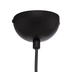 Hængelampe Mudoni MR-937 1 lyskilde sort/opalglas