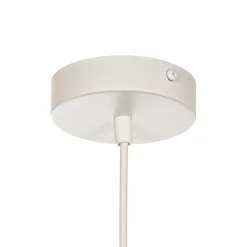 Hængelampe Newton, 1 lyskilde, sandfarvet, metal