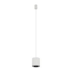 Hængelampe Point Duo, hvid, stål, Ø 13 cm, GU10
