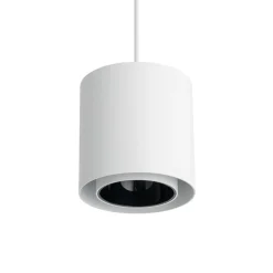 Hængelampe Point Duo, hvid, stål, Ø 13 cm, GU10