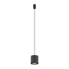 Hængelampe Point Duo, sort/guld, stål, Ø 13 cm, GU10