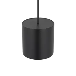 Hængelampe Point Duo, sort/guld, stål, Ø 13 cm, GU10