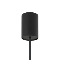 Hængelampe Point Duo, sort/guld, stål, Ø 13 cm, GU10
