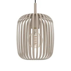 Hængelampe Romazzina, sandfarvet, stål, Ø 50 cm, 5 lyskilder.