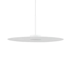 Hængelampe Simone, hvid, stål, Ø 40 cm, GX53