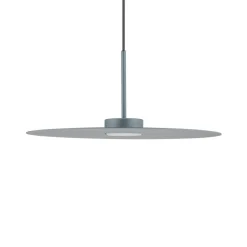 Hængelampe Simone, stål, umbrablå, Ø 40 cm, GX53