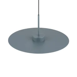 Hængelampe Simone, stål, umbrablå, Ø 40 cm, GX53