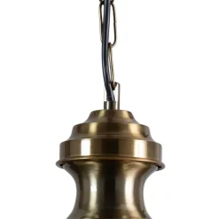 Hængelampe Sivani MR-637, antik guld, metal, Ø 39 cm