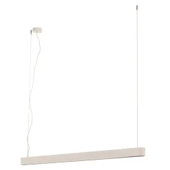 Hængelampe Soft hvid 125 cm