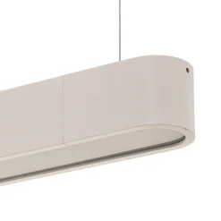Hængelampe Soft hvid 125 cm