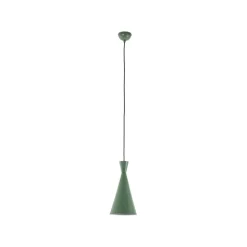 Hængelampe Tom, mintgrøn, metal, Ø 19 cm, E27