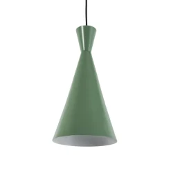 Hængelampe Tom, mintgrøn, metal, Ø 19 cm, E27
