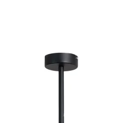 Hængelampe Trevo 6 All Black, metal, sort, GU10