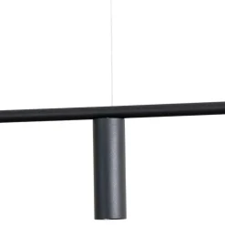Hængelampe Trevo 6 All Black, metal, sort, GU10