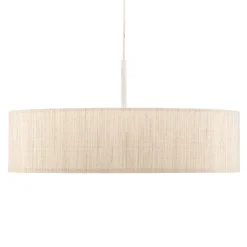 Hængelampe Turda, Ø 50 cm, hvid