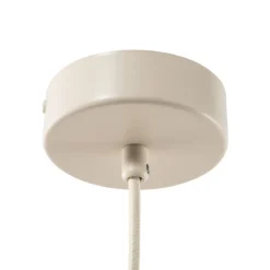 Hængelampe Uto, rød, Ø 30 cm, metal